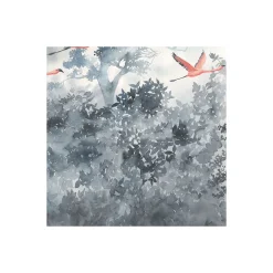 KomarVlies Fototapete Flamingos in the Sky 400x280 cm