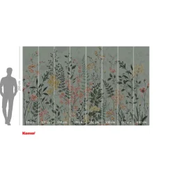 KomarVlies Fototapete Hay Meadow 400x250 cm