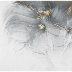 KomarVlies Fototapete Ink Gold Fluid 300x280 cm