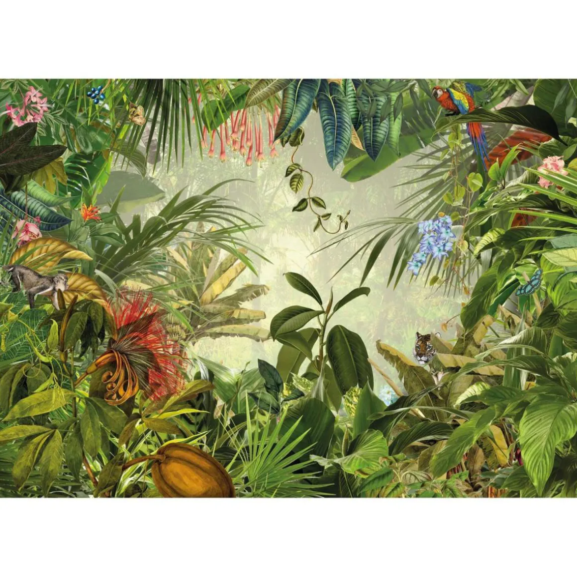 Komar Vlies-Fototapete Into the Wild 4-teilig 368 x 248 cm