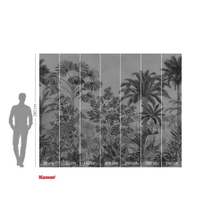 KomarVlies Fototapete Jungle Evolution 350x280 cm