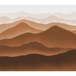KomarVlies Fototapete Macchiato Mountains 300x250 cm
