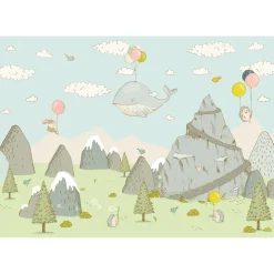 KomarVlies Fototapete Mountain Traveler 400x280 cm