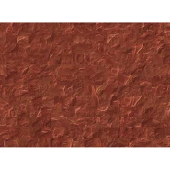 KomarVlies Fototapete Red Slate Tiles 400x280 cm