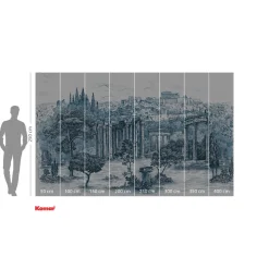 KomarVlies Fototapete Ruins 400x250 cm