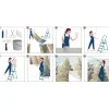 KomarVlies Fototapete Squares Dropping 500x280 cm
