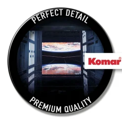 KomarVlies Fototapete Star Wars Death Star Floor 400x250 cm