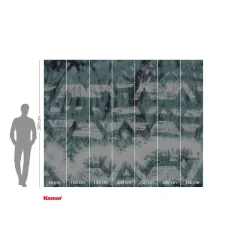 KomarVlies Fototapete Tribal Dye 350x280 cm