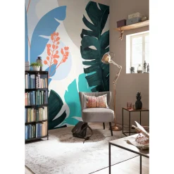 KomarVlies Fototapete Tropical Shapes 300x280 cm