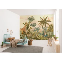 KomarVlies Fototapete Tropical Vintage Garden 400x280 cm