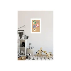 KomarWandbild ABC Animal G 50x70 cm