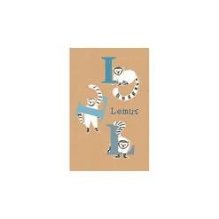 KomarWandbild ABC Animal L 40x50 cm