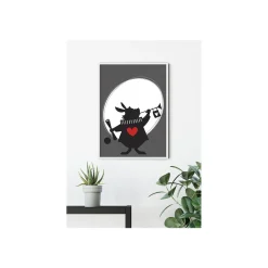 KomarWandbild Alice Rabbit 40x50 cm