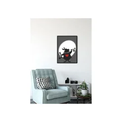 KomarWandbild Alice Rabbit 40x50 cm