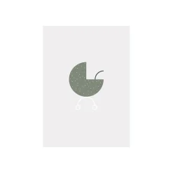 KomarWandbild Baby Hello World 50x70 cm