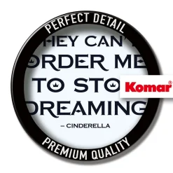 KomarWandbild Cinderella Quote 50x70 cm