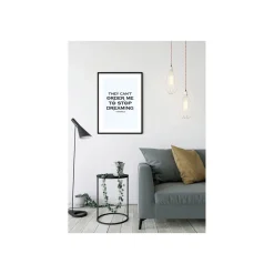KomarWandbild Cinderella Quote 40x50 cm