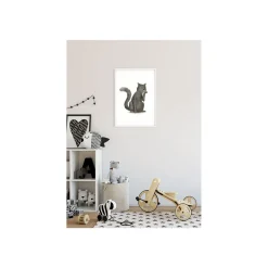 KomarWandbild Cute Animal Cat 50x70 cm