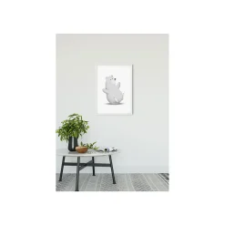 KomarWandbild Cute Animal Polar Bear 50x70 cm