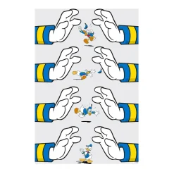 KomarWandbild Donald Duck Hands 40x50 cm