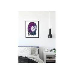KomarWandbild Grid Violet 50x70 cm