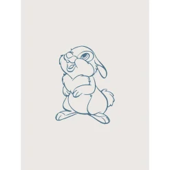 KomarWandbild Hey Thumper 40x50 cm