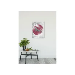 KomarWandbild Iguana Circle 50x70 cm