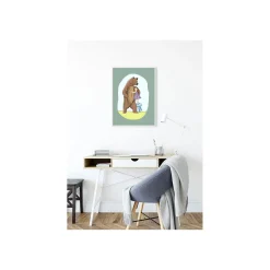 KomarWandbild Lili and Bear 50x70 cm