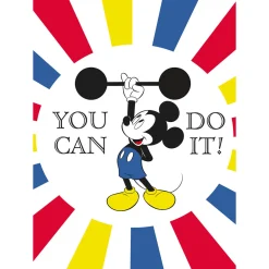 KomarWandbild Mickey Mouse Do it 40x50 cm