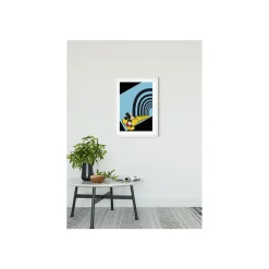 KomarWandbild Mickey Mouse Foot Tunnel 50x70 cm