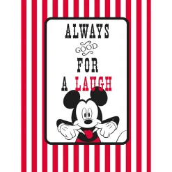 KomarWandbild Mickey Mouse Laugh 50x70 cm