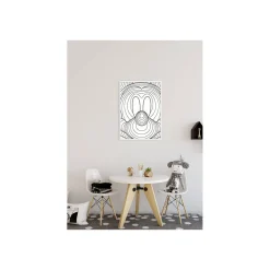 KomarWandbild Mickey Mouse Lines 40x50 cm