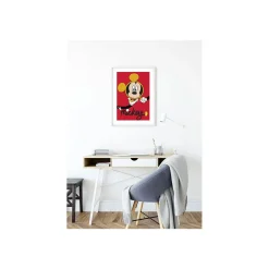 KomarWandbild Mickey Mouse Magnifying Glass 50x70 cm