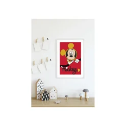 KomarWandbild Mickey Mouse Magnifying Glass 50x70 cm