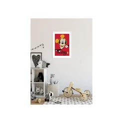 KomarWandbild Mickey Mouse Magnifying Glass 50x70 cm