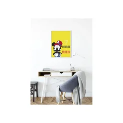 KomarWandbild Mickey Mouse Moustache 40x50 cm