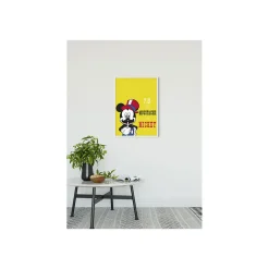 KomarWandbild Mickey Mouse Moustache 40x50 cm