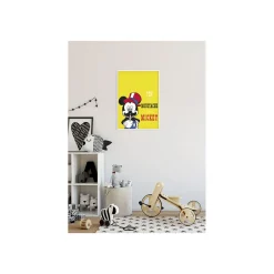 KomarWandbild Mickey Mouse Moustache 40x50 cm