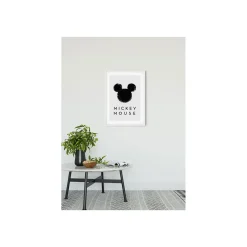 KomarWandbild Mickey Mouse Silhouette 50x70 cm