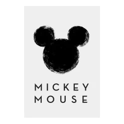 KomarWandbild Mickey Mouse Silhouette 40x50 cm