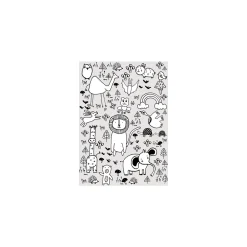 KomarWandbild Scribble Park 50x70 cm