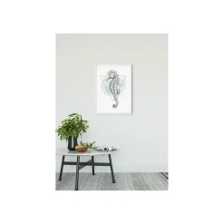 KomarWandbild Sea Horse Watercolor 50x70 cm