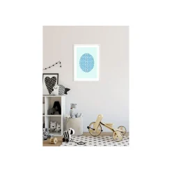 KomarWandbild Shelly Patterns Aqua 50x70 cm