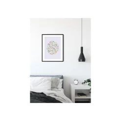 KomarWandbild Shelly Patterns Lavender 50x70 cm