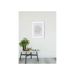 KomarWandbild Shelly Patterns Lavender 50x70 cm