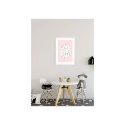 KomarWandbild Shelly Patterns Rose 50x70 cm