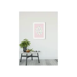 KomarWandbild Shelly Patterns Rose 40x50 cm