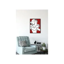 KomarWandbild Snow White Apple Bite red 50x70 cm