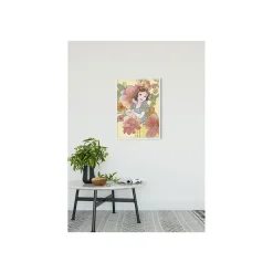 KomarWandbild Snow White Flowers 40x50 cm