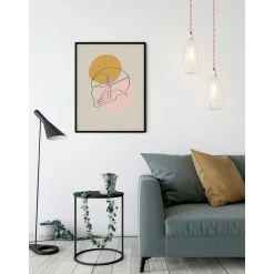 KomarWandbild Soulful Sanctuary Iron Man Head 40x50 cm